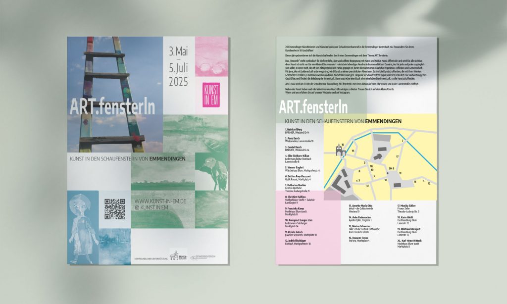 Schaufensterausstellung 2025 in Emmendinger Geschäften